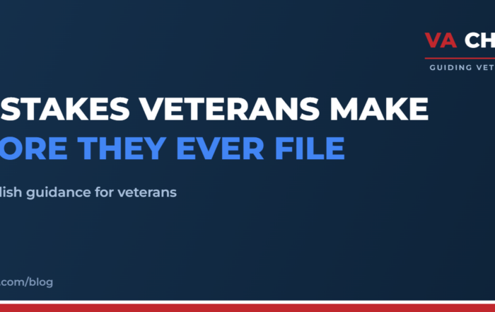 5 Mistakes Veterans Make Before They Ever File | VA Champion guide