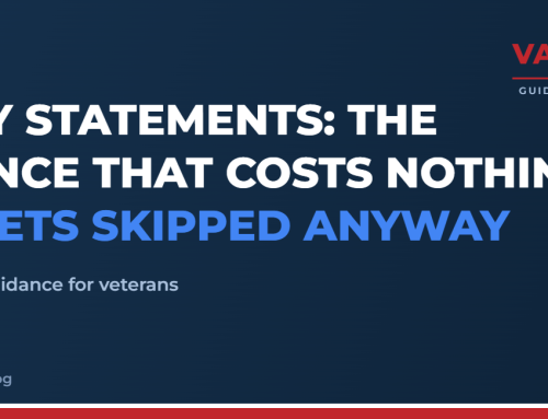 Buddy Statements: The Evidence That Costs Nothing and Gets Skipped Anyway