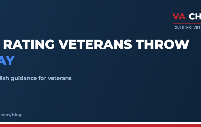 The Rating Veterans Throw Away | VA Champion guide