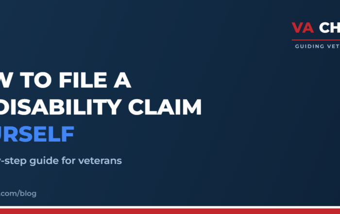 How to file a VA disability claim yourself, step by step guide from VA Champion